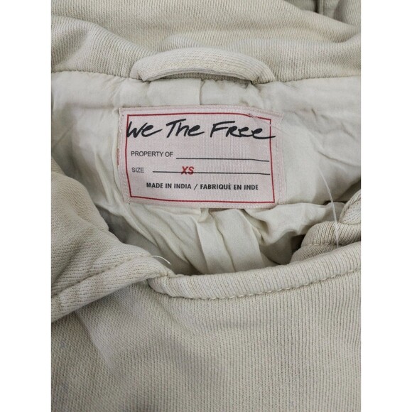 Free People We The Free Rebel Rebel Knit Moto Jacket Top Oversized XS NWD 252748 - Picture 9 of 12